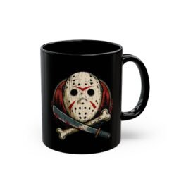 Camp Slasher - Black Mug – Brew with a Side of Terror