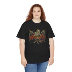 Bone-Winged Spider Bat - Unisex T-Shirt – Webbed in Darkness - Image 6