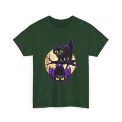 Spooky and Sweet Halloween Scene - Unisex T-Shirt - Image 14