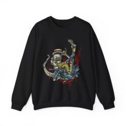 👶👽 Dancing Baby Xenomorph Unisex Sweatshirt – Alien Moves, Earthly Comfort