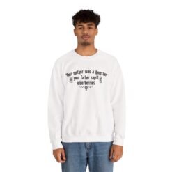Your Mother Was a Hamster - Unisex Sweatshirt – Medieval Insults Never Felt So Cozy - Image 5