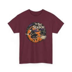 ’Tis the Season - Unisex T-Shirt – Flying Witch - Image 9