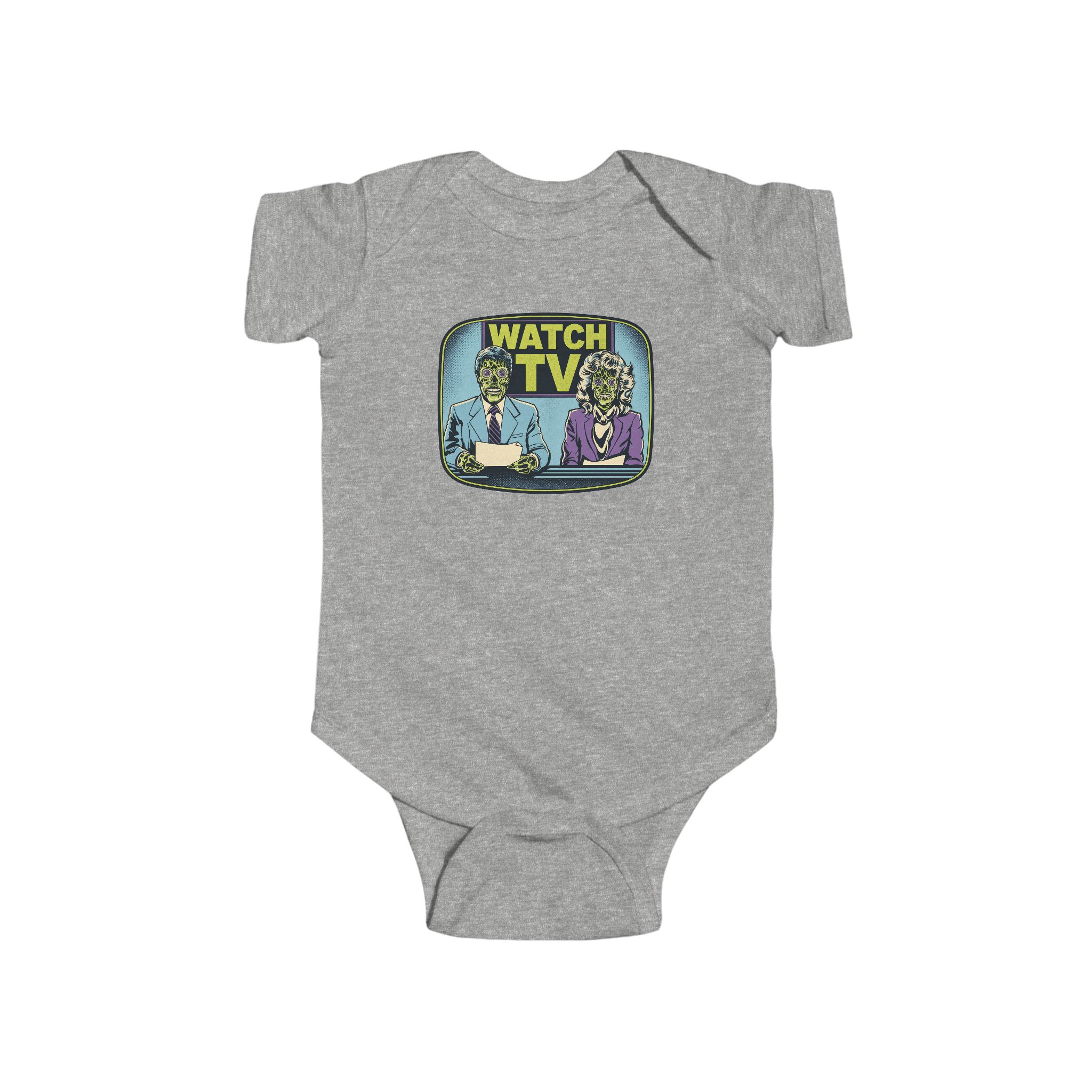 Watch TV - Baby Bodysuit – Start the Indoctrination Early - Image 4
