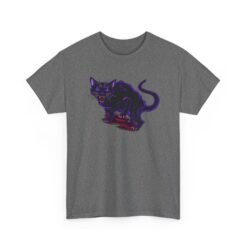 Hissing Black Cat Unisex T-Shirt – Fierce, Feline, and Full of Attitude