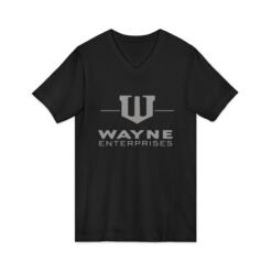 Wayne Enterprises – Unisex V-Neck T-Shirt – Executive Style from Gotham City