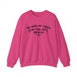 Your Mother Was a Hamster - Unisex Sweatshirt – Medieval Insults Never Felt So Cozy - Image 18