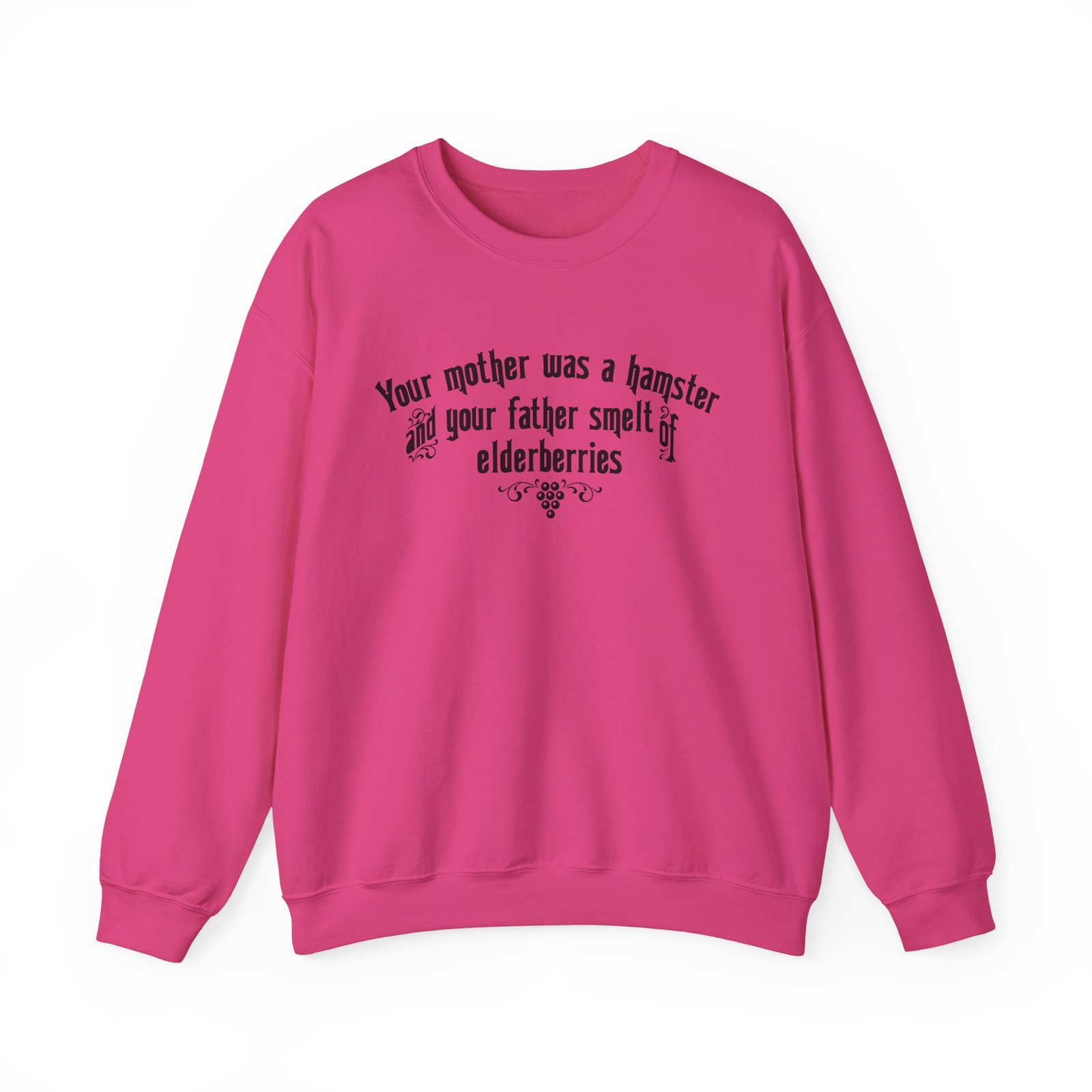 Your Mother Was a Hamster - Unisex Sweatshirt – Medieval Insults Never Felt So Cozy - Image 18
