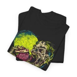Brain Burger - Unisex T-Shirt – Midnight Zombie Feast - Image 3