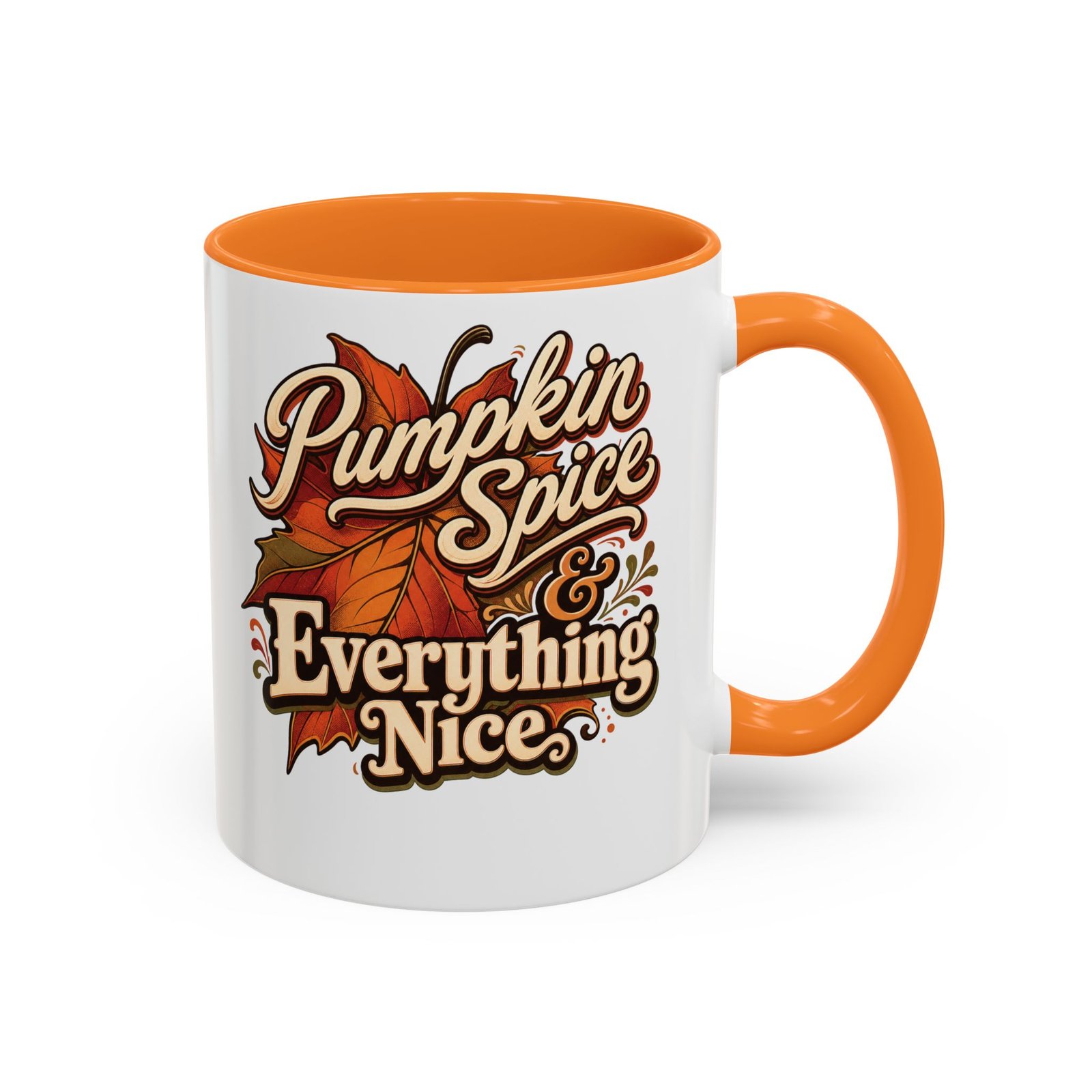 Pumpkin Spice and Everything Nice - Accent Mug - Image 5