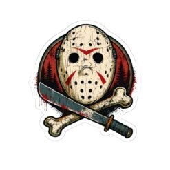 Camp Slasher - Indoor Sticker – Stick with Scary Style