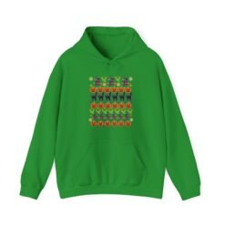 Halloween Ugly Sweater – Unisex Hoodie – Cozy, Creepy & Frightfully Festive - Image 18