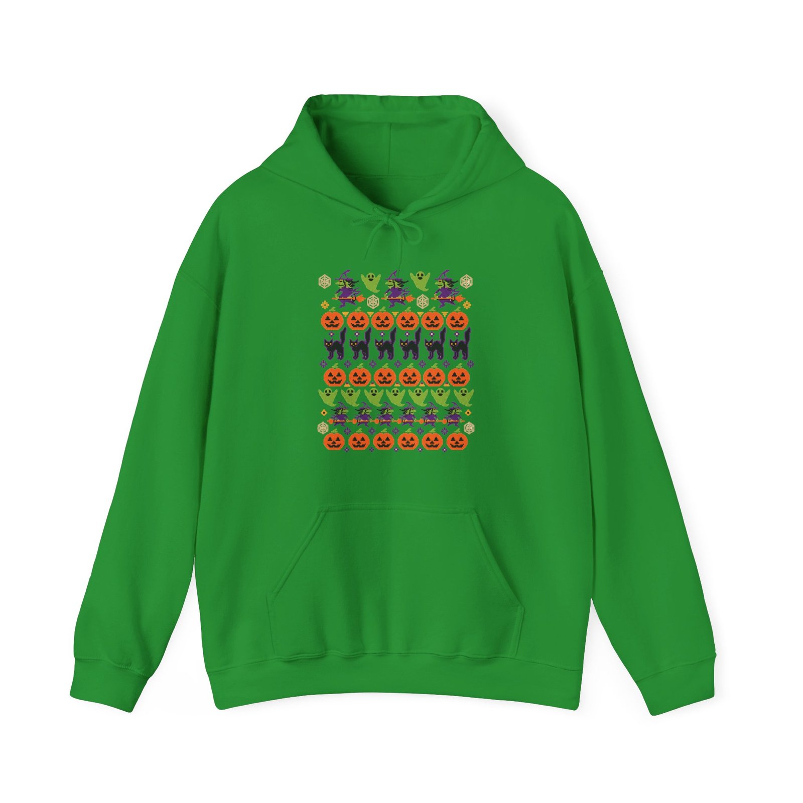 Halloween Ugly Sweater – Unisex Hoodie – Cozy, Creepy & Frightfully Festive - Image 18
