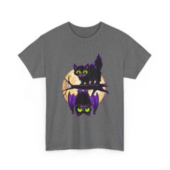 Spooky and Sweet Halloween Scene - Unisex T-Shirt - Image 16