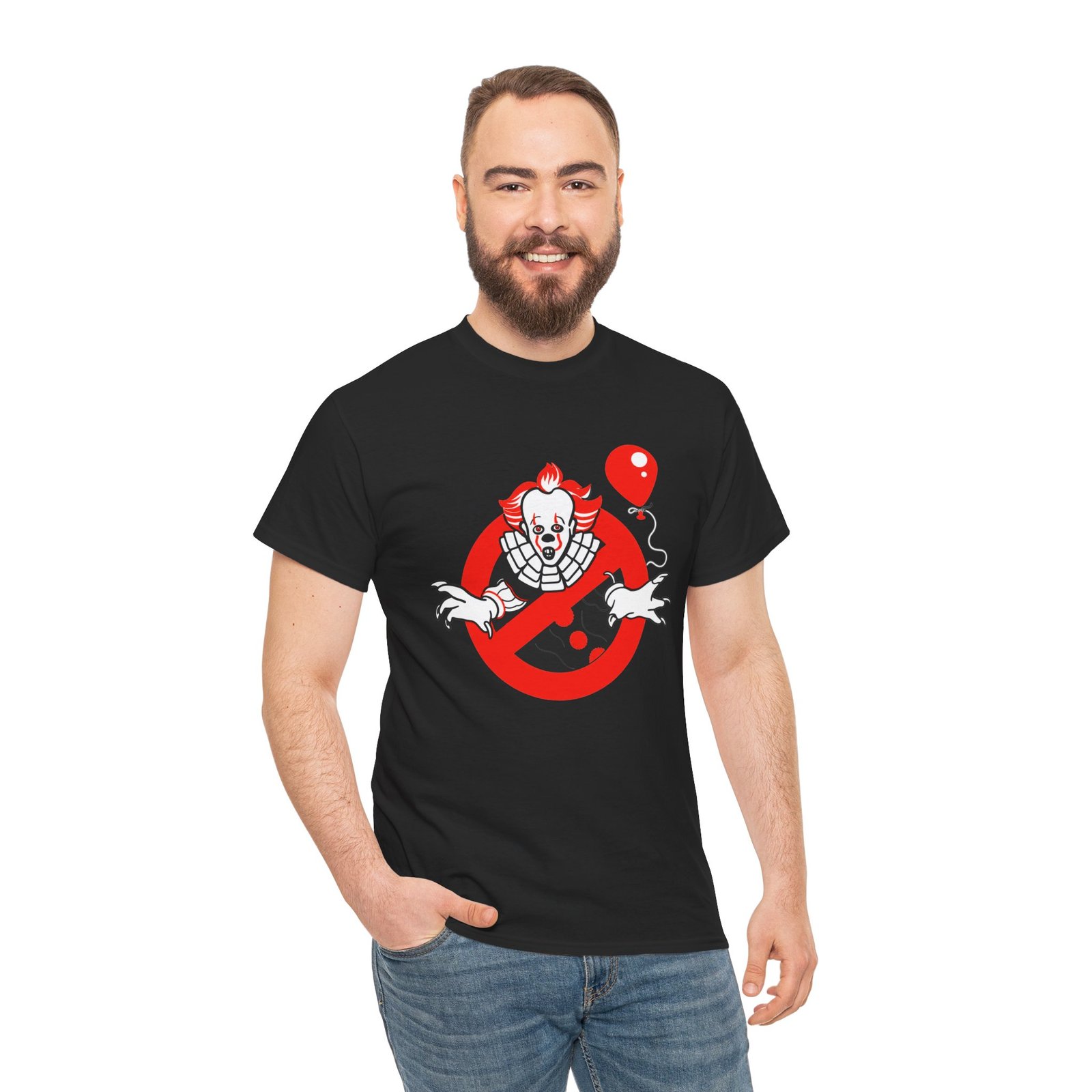 No Clowns, No Red Balloons – Unisex T-Shirt – Absolutely Not - Image 8