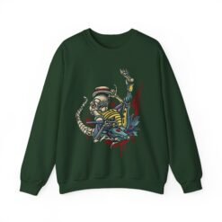 👶👽 Dancing Baby Xenomorph Unisex Sweatshirt – Alien Moves, Earthly Comfort - Image 12
