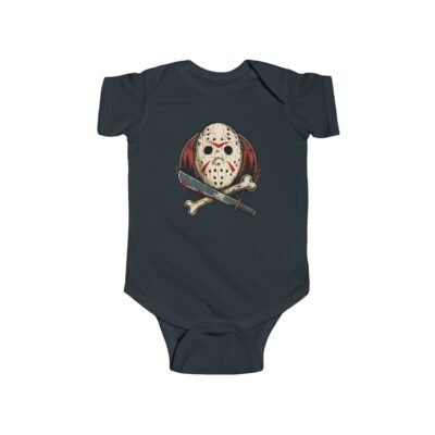 Camp Slasher - Baby Bodysuit – Too Cute to Camp Alone