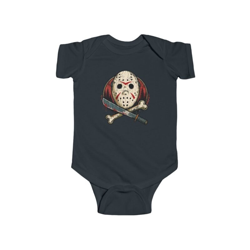 Camp Slasher - Baby Bodysuit – Too Cute to Camp Alone