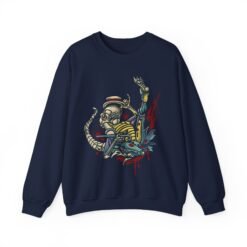 👶👽 Dancing Baby Xenomorph Unisex Sweatshirt – Alien Moves, Earthly Comfort - Image 17