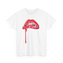 Vampire Lip Bite - Unisex T-Shirt – Sink Into Style - Image 11