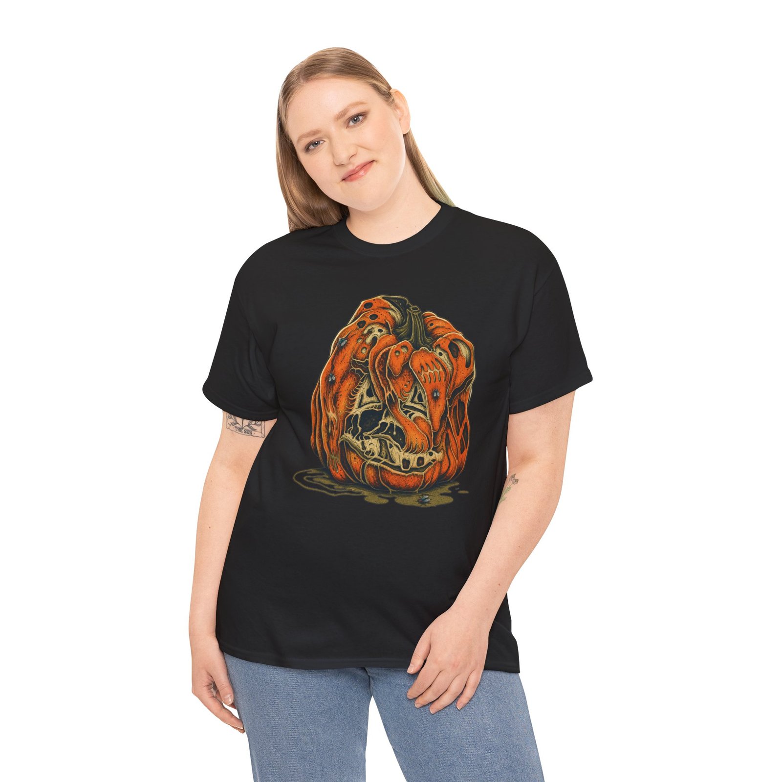 Rotten Jack O’Lantern - Unisex T-Shirt – Decay with Style - Image 5