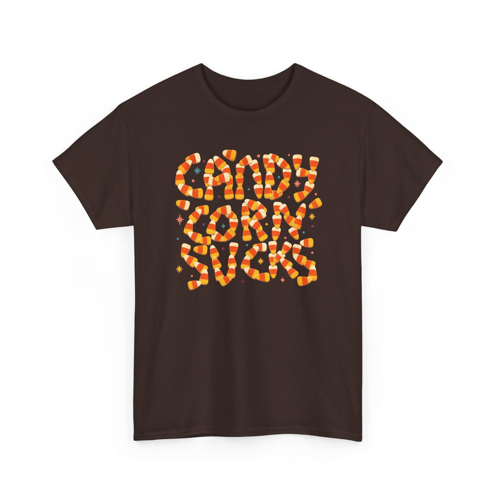 Candy Corn Sucks - Unisex T-Shirt – Sweet Font, Savage Truth - Image 13