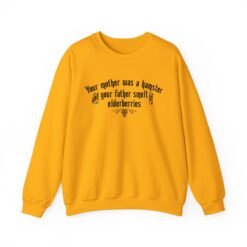 Your Mother Was a Hamster - Unisex Sweatshirt – Medieval Insults Never Felt So Cozy - Image 15