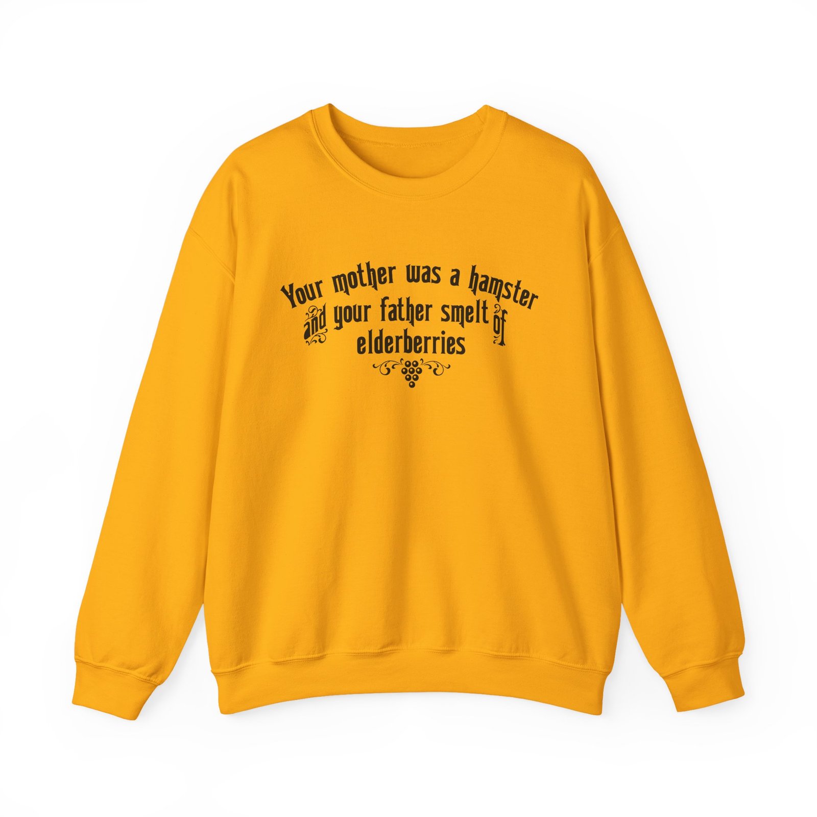 Your Mother Was a Hamster - Unisex Sweatshirt – Medieval Insults Never Felt So Cozy - Image 15
