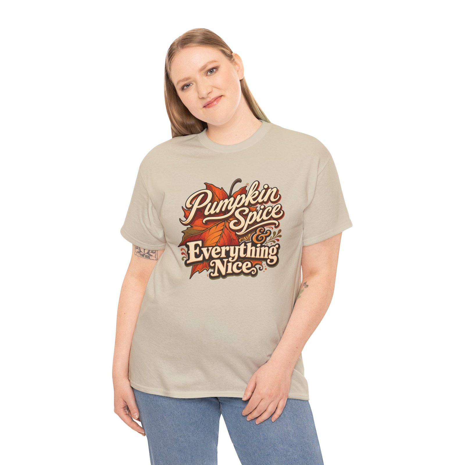 Pumpkin Spice and Everything Nice - Unisex T-Shirt - Image 4