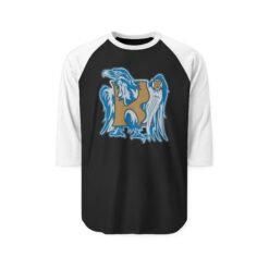 🦅 House of Eagle Unisex Raglan T-Shirt – Style That Soars
