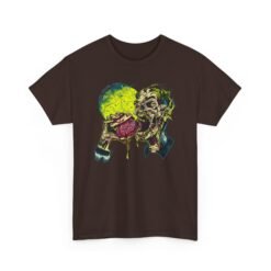 Brain Burger - Unisex T-Shirt – Midnight Zombie Feast - Image 19