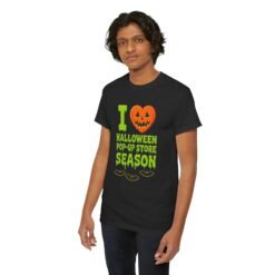 I Love Halloween Pop-Up Store Season - Unisex T-Shirt - Image 7