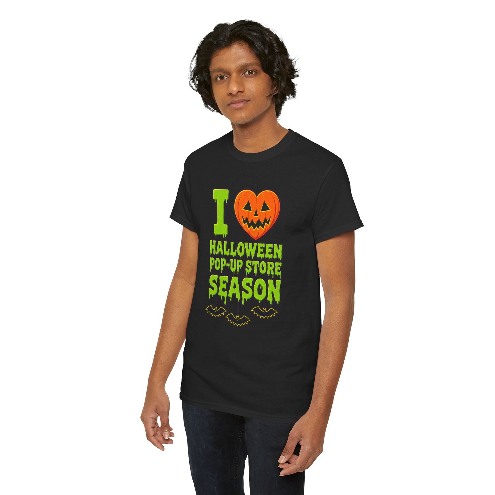 I Love Halloween Pop-Up Store Season - Unisex T-Shirt - Image 7