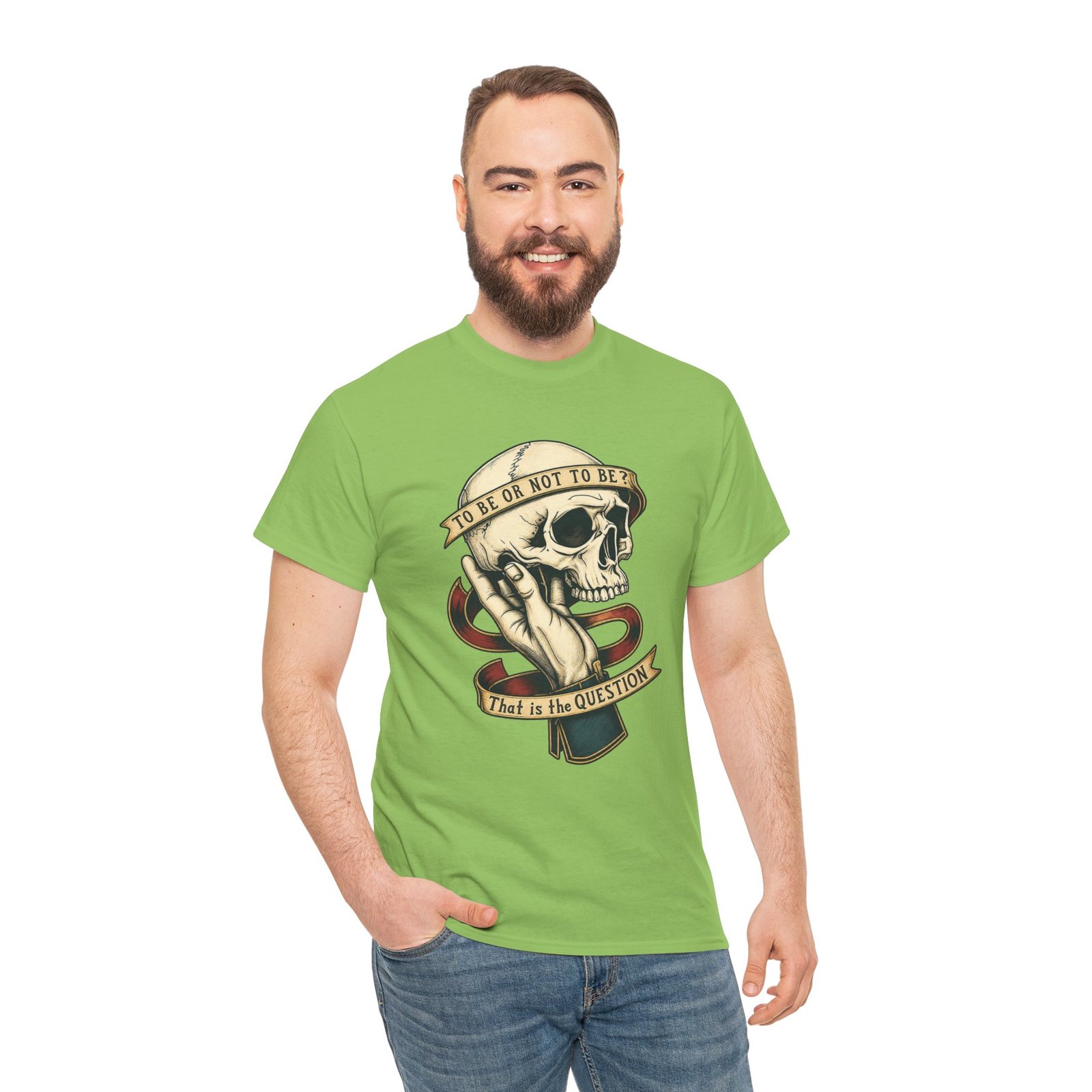 To Be or Not To Be - Unisex T-Shirt – Classic Drama, Timeless Edge - Image 8