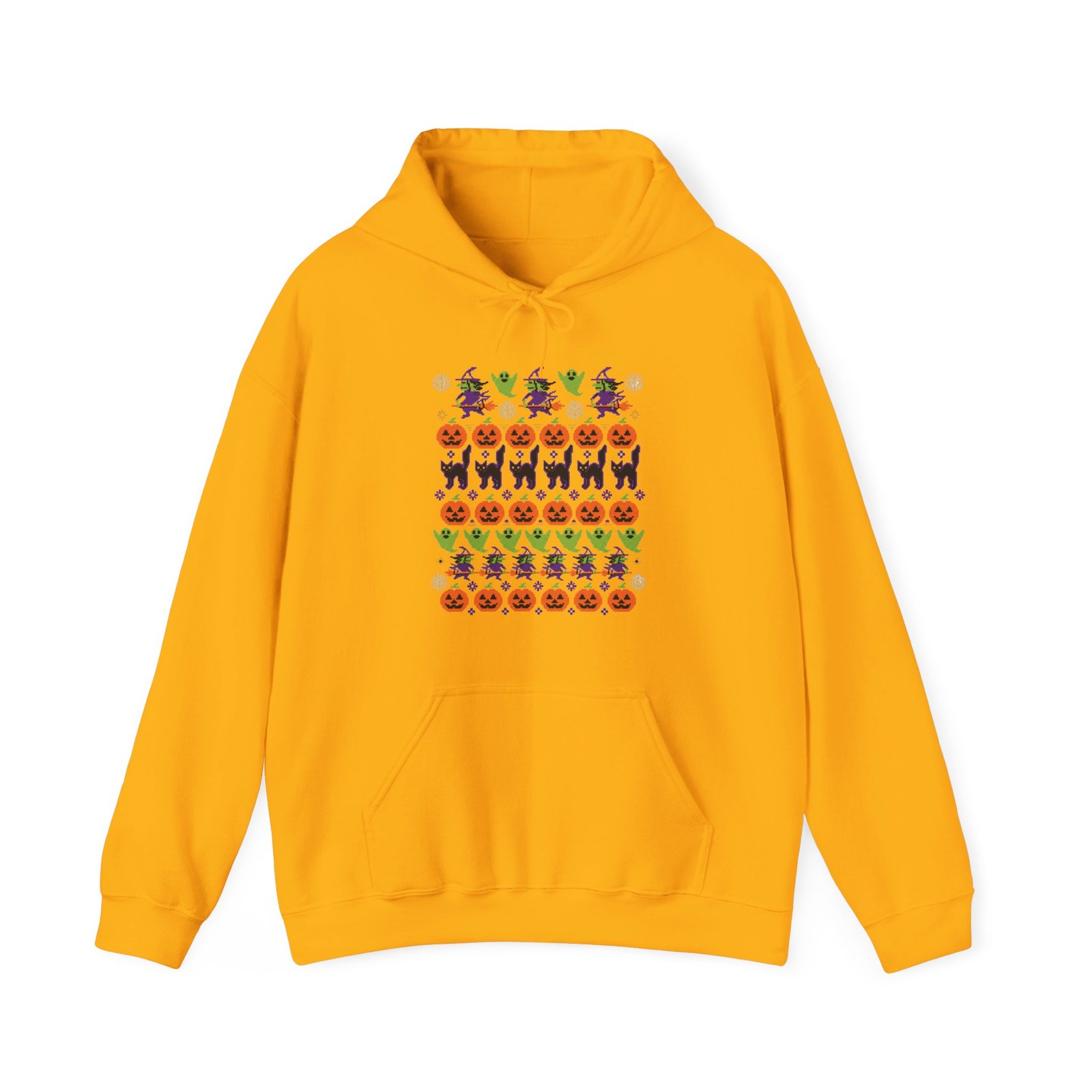 Halloween Ugly Sweater – Unisex Hoodie – Cozy, Creepy & Frightfully Festive - Image 13