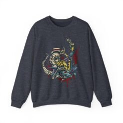👶👽 Dancing Baby Xenomorph Unisex Sweatshirt – Alien Moves, Earthly Comfort - Image 14