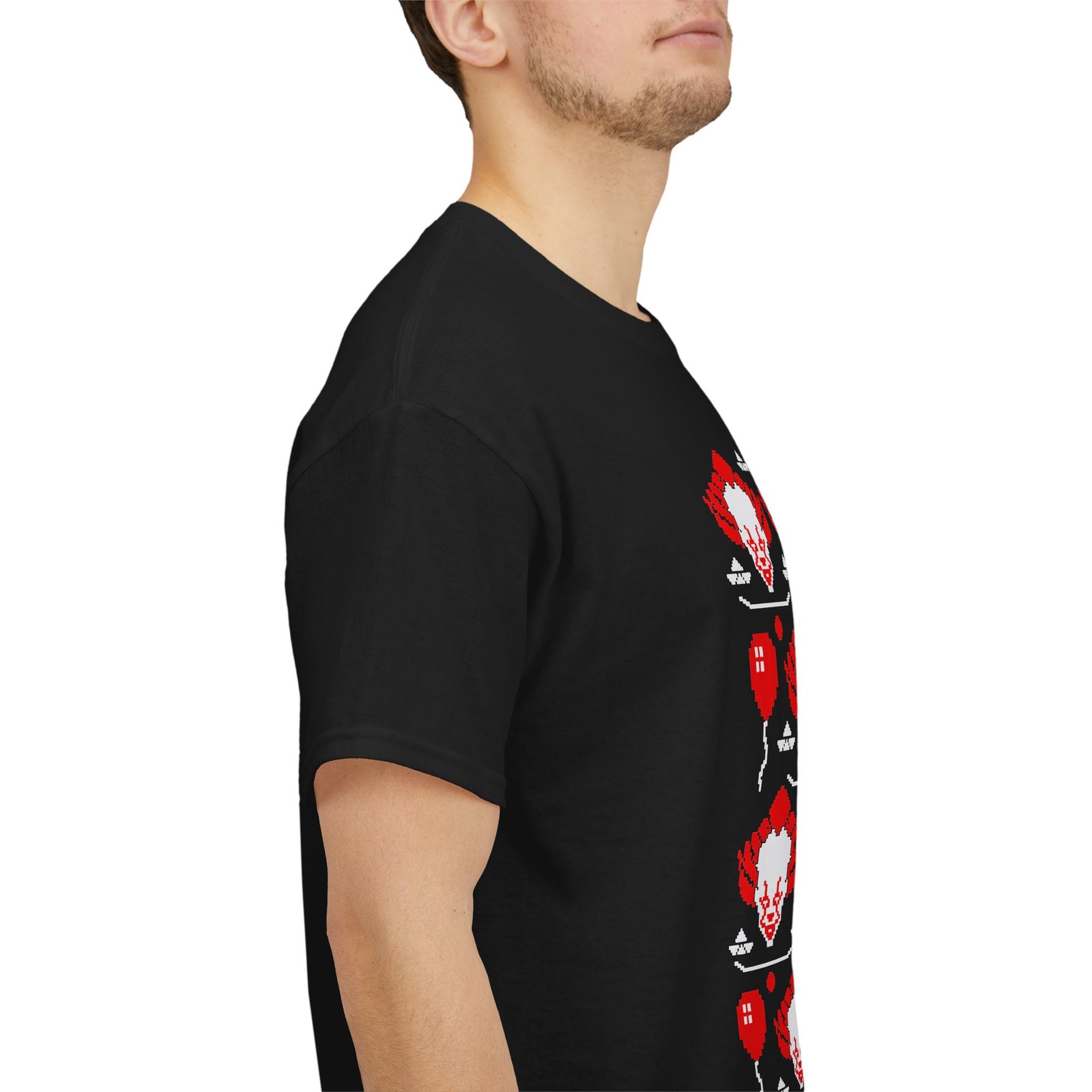 Scary Clown Halloween Christmas – Unisex T-Shirt – From Spooky Season to Scary Christmas - Image 15