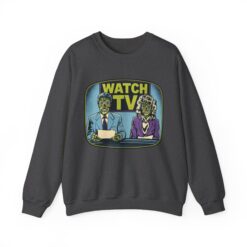 Watch TV - Unisex Sweatshirt – A Chilling Nod to They Live - Image 11