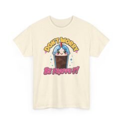 Don’t Worry, Be-Frappe-y! - Unisex T-Shirt – Sweet Style, Chilled Vibes - Image 20