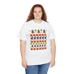 Halloween Ugly Sweater – Unisex T-Shirt – Spooky, Festive and Frightfully Fun - Image 16