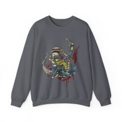 👶👽 Dancing Baby Xenomorph Unisex Sweatshirt – Alien Moves, Earthly Comfort - Image 16