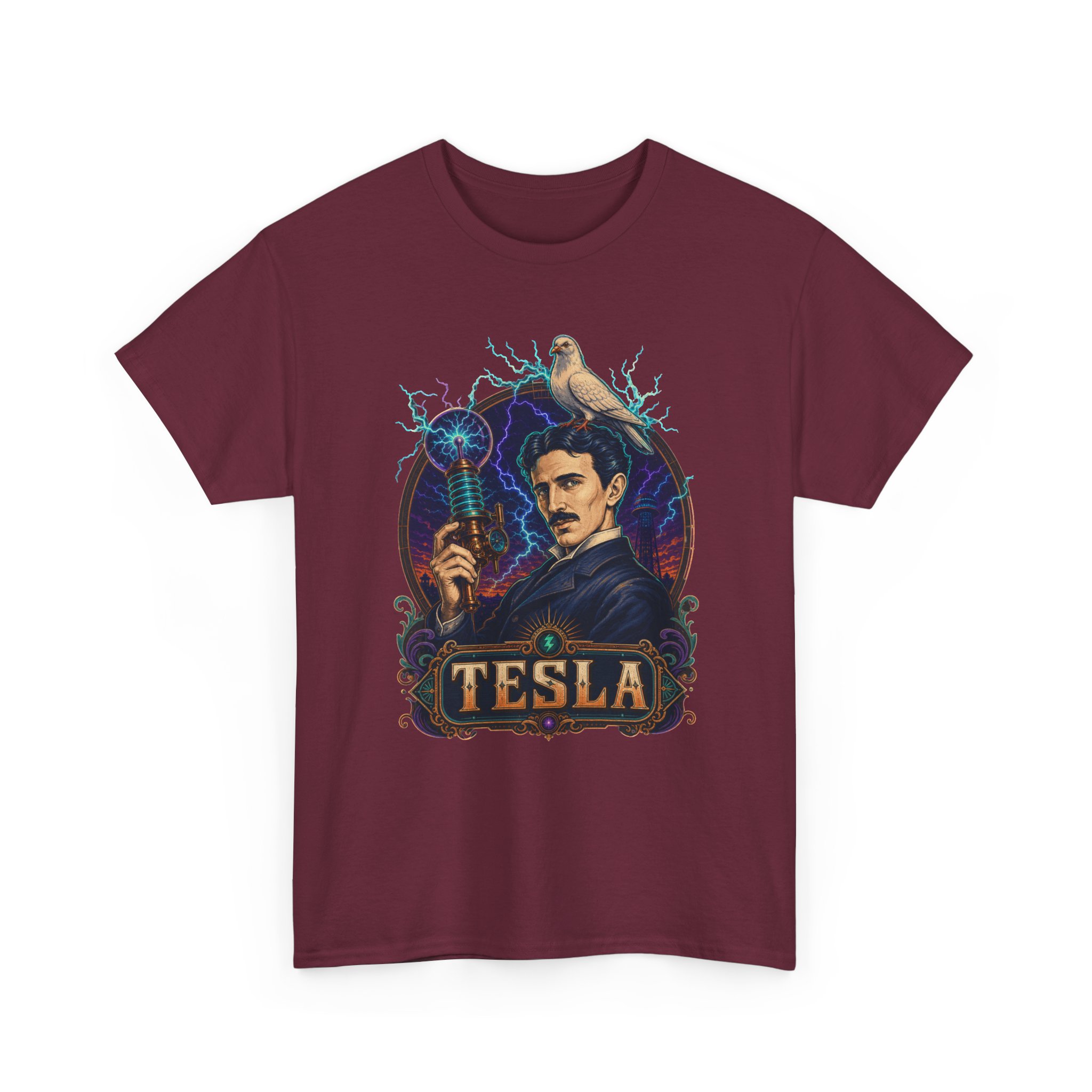 Tesla Strikes Again - Unisex T-Shirt – Science, Sass & Static - Image 13