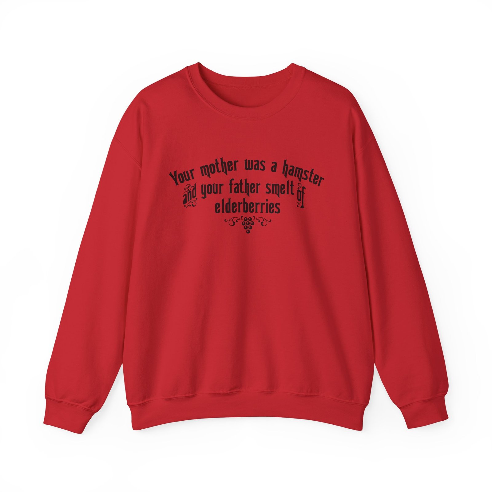 Your Mother Was a Hamster - Unisex Sweatshirt – Medieval Insults Never Felt So Cozy - Image 19