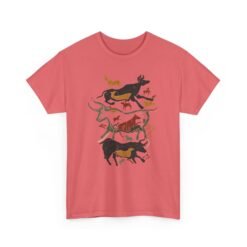 Cave Art Bulls - Unisex T-Shirt – Ancient Style, Modern Vibes - Image 13