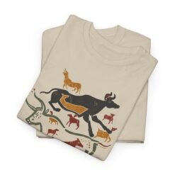 Alternative view of Cave Art Bulls - Unisex T-Shirt – Ancient Style, Modern Vibes
