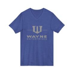 Wayne Enterprises – Unisex V-Neck T-Shirt – Executive Style from Gotham City - Image 6