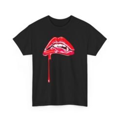 Vampire Lip Bite Unisex T-Shirt – Sink Into Style