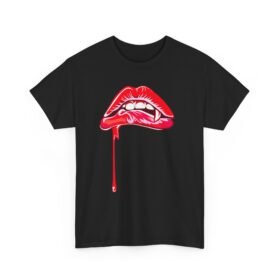 Vampire Lip Bite Unisex T-Shirt – Sink Into Style