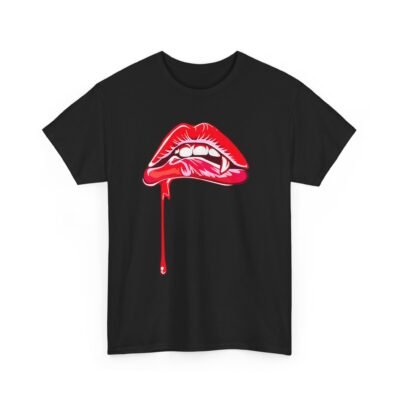 Vampire Lip Bite Unisex T-Shirt – Sink Into Style