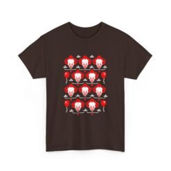 Scary Clown Halloween Christmas – Unisex T-Shirt – From Spooky Season to Scary Christmas - Image 19