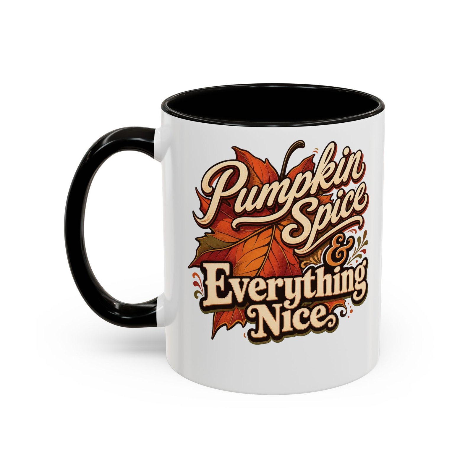 Pumpkin Spice and Everything Nice - Accent Mug - Image 4